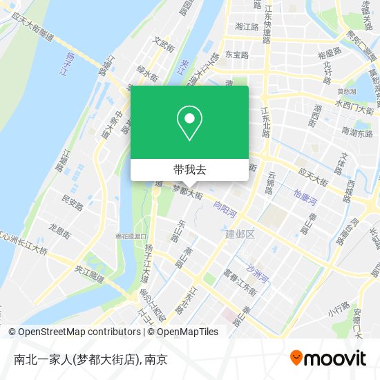 南北一家人(梦都大街店)地图