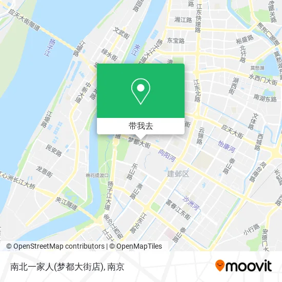 南北一家人(梦都大街店)地图