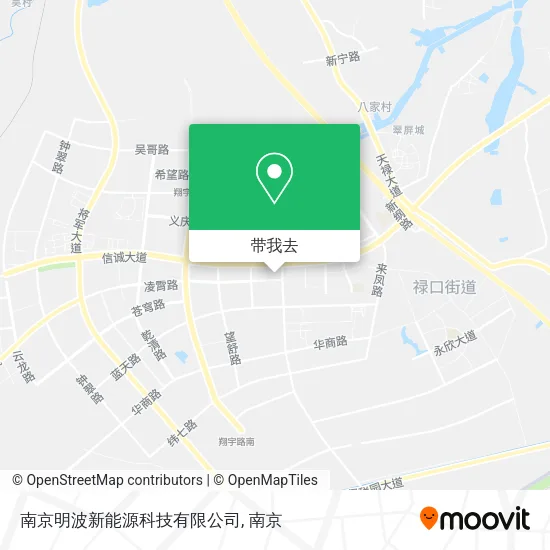 南京明波新能源科技有限公司地图