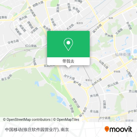 中国移动(徐庄软件园营业厅)地图