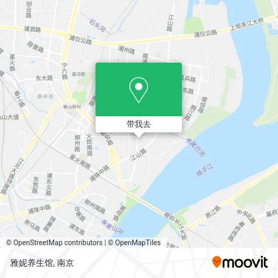 雅妮养生馆地图