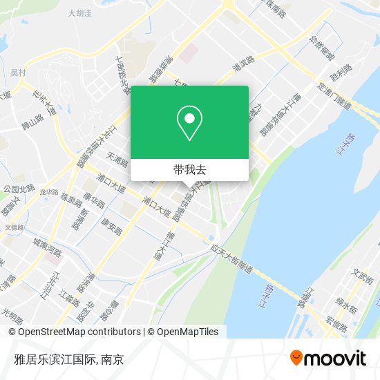 雅居乐滨江国际地图