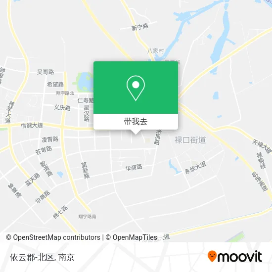 依云郡-北区地图