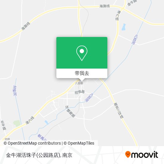 金牛湖活珠子(公园路店)地图