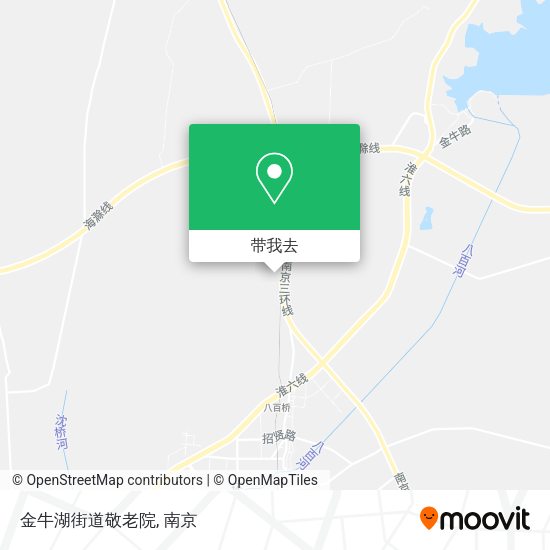 金牛湖街道敬老院地图