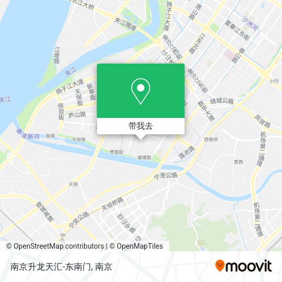 南京升龙天汇-东南门地图