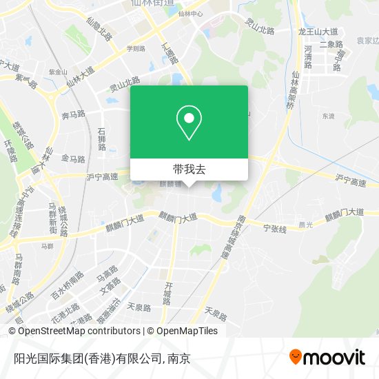 阳光国际集团(香港)有限公司地图