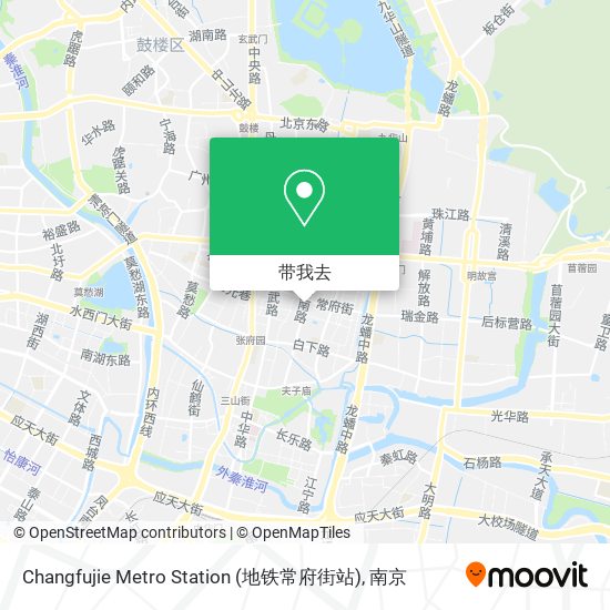 Changfujie Metro Station (地铁常府街站)地图