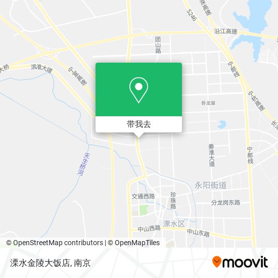 溧水金陵大饭店地图