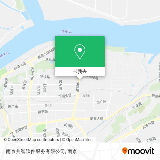 南京共智软件服务有限公司地图
