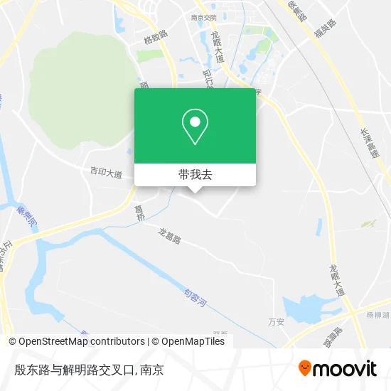 殷东路与解明路交叉口地图