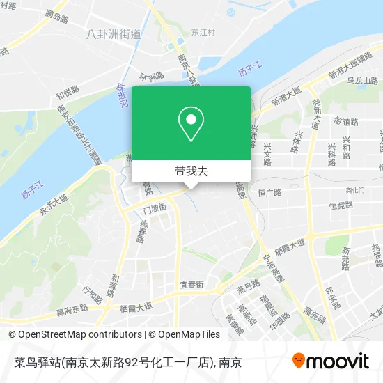 菜鸟驿站(南京太新路92号化工一厂店)地图