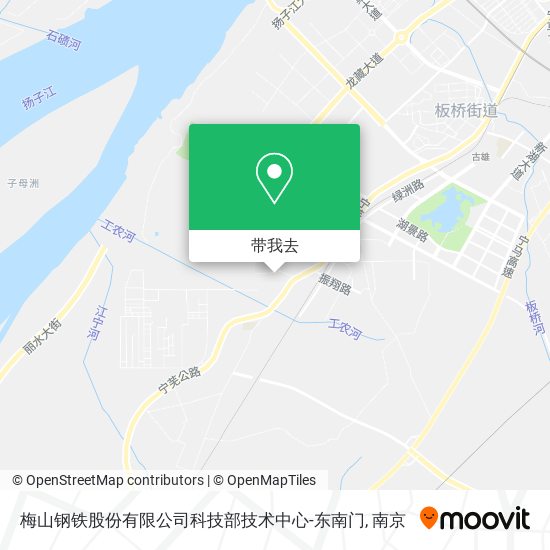 梅山钢铁股份有限公司科技部技术中心-东南门地图