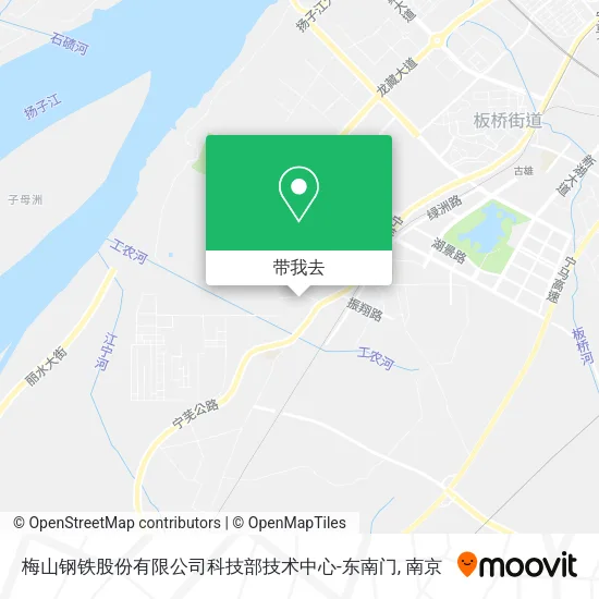 梅山钢铁股份有限公司科技部技术中心-东南门地图