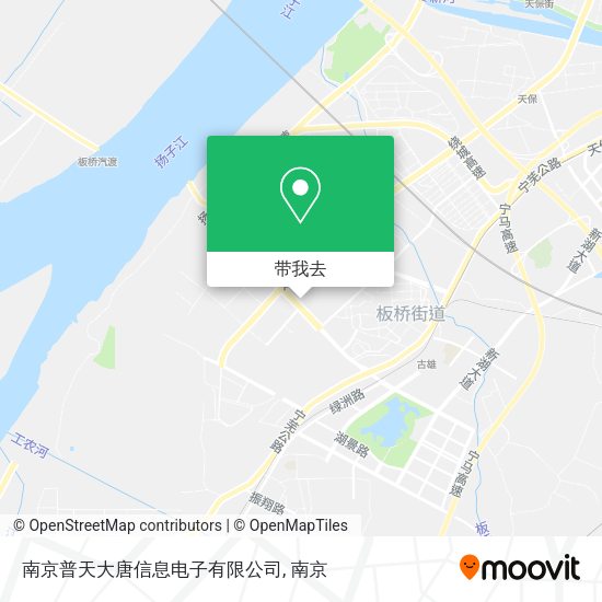 南京普天大唐信息电子有限公司地图