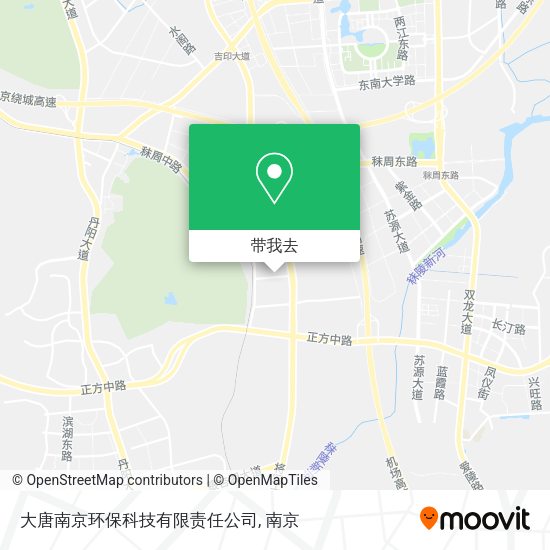 大唐南京环保科技有限责任公司地图