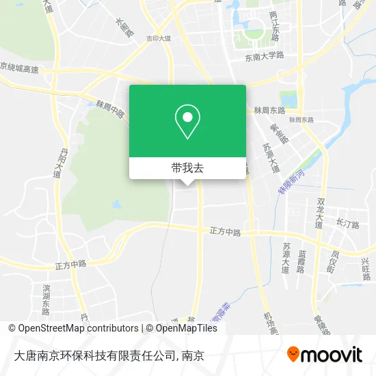 大唐南京环保科技有限责任公司地图