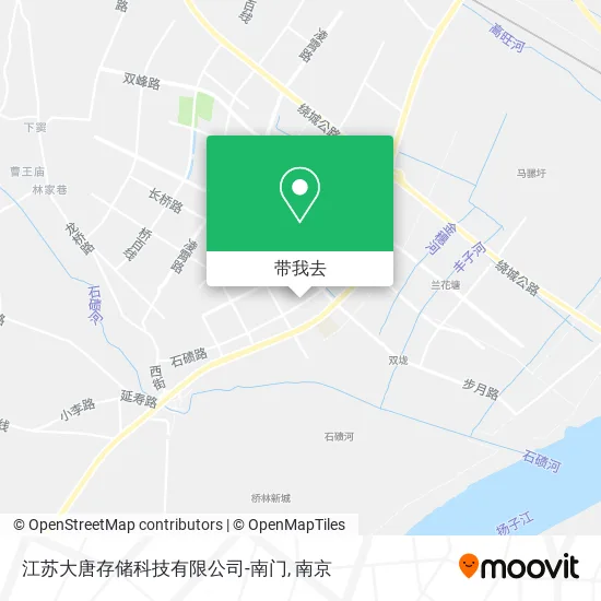 江苏大唐存储科技有限公司-南门地图