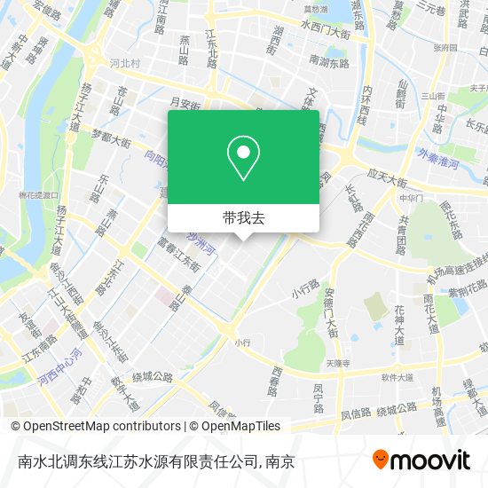 南水北调东线江苏水源有限责任公司地图