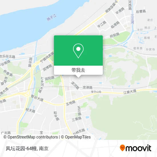 凤坛花园-64幢地图