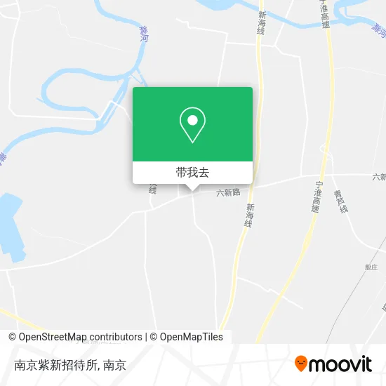 南京紫新招待所地图