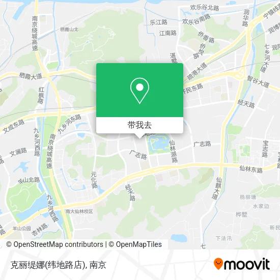 克丽缇娜(纬地路店)地图