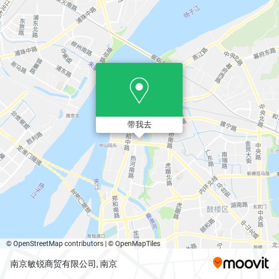 南京敏锐商贸有限公司地图