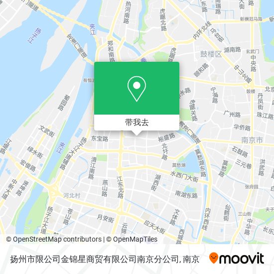 扬州市限公司金锦星商贸有限公司南京分公司地图