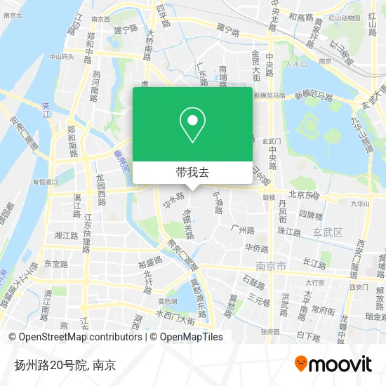 扬州路20号院地图