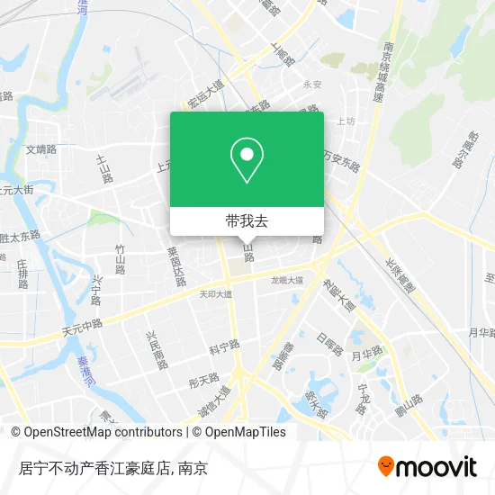 居宁不动产香江豪庭店地图
