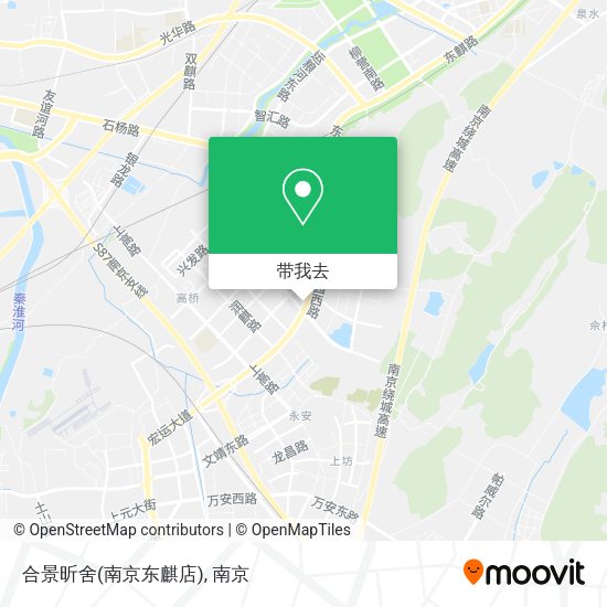 合景昕舍(南京东麒店)地图