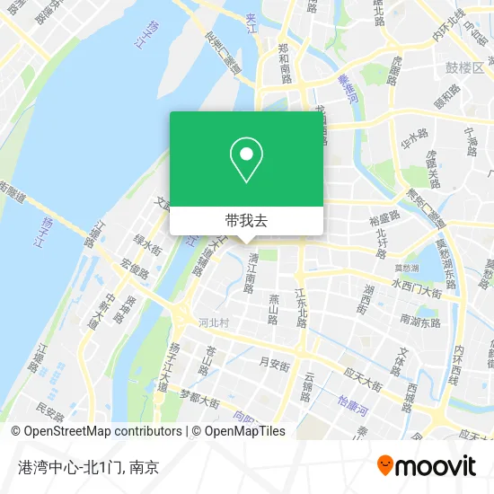 港湾中心-北1门地图