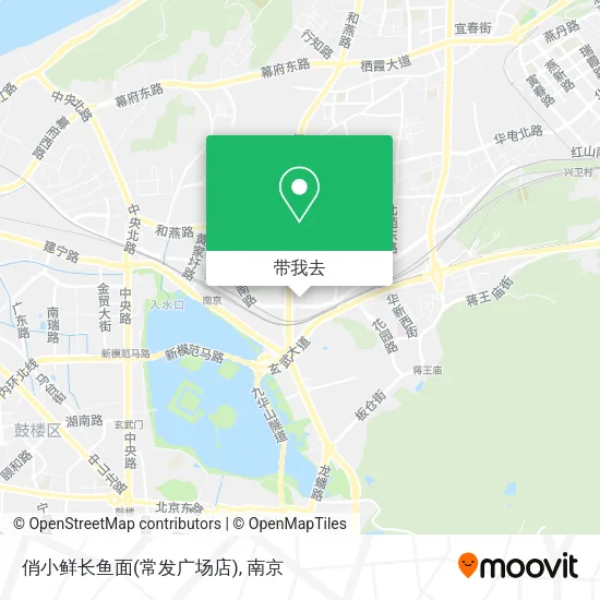 俏小鲜长鱼面(常发广场店)地图