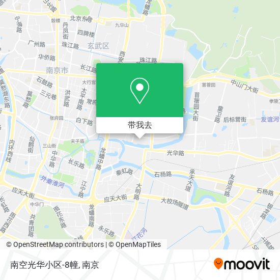 南空光华小区-8幢地图