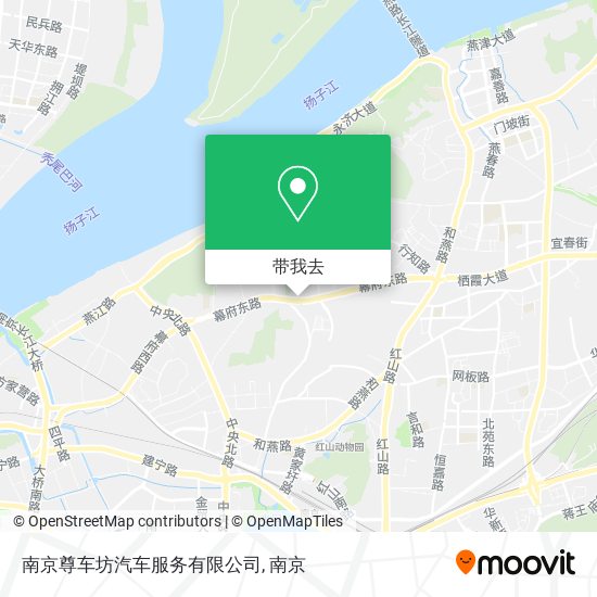 南京尊车坊汽车服务有限公司地图