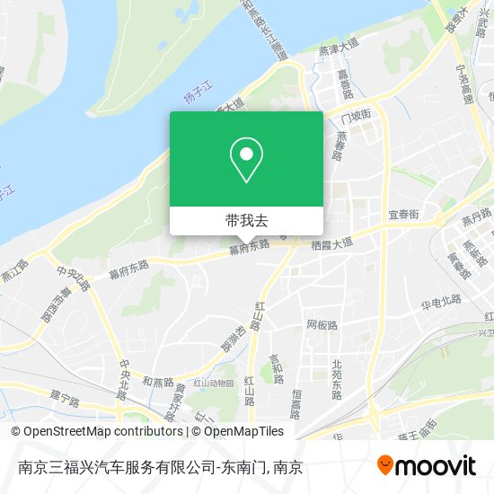 南京三福兴汽车服务有限公司-东南门地图