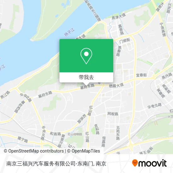 南京三福兴汽车服务有限公司-东南门地图
