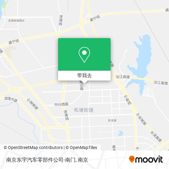 南京东宇汽车零部件公司-南门地图