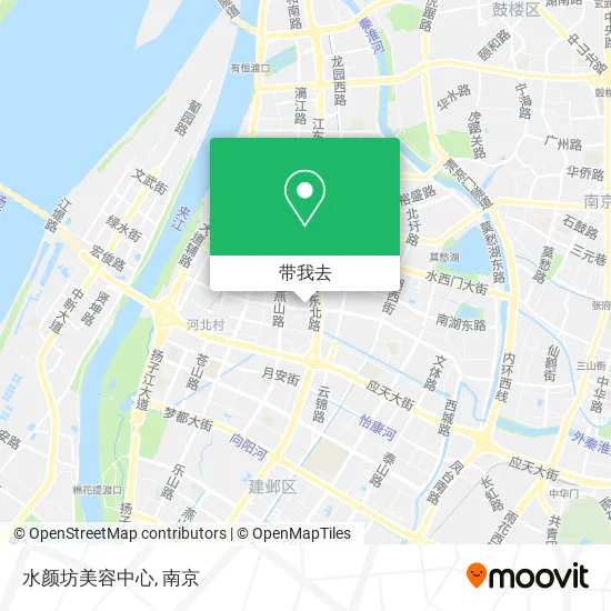 水颜坊美容中心地图