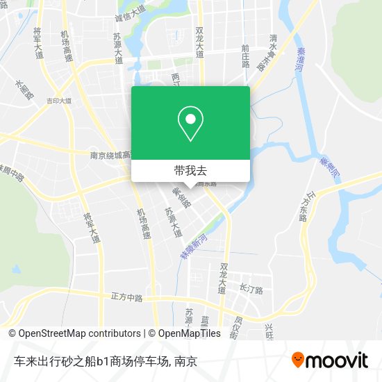 车来出行砂之船b1商场停车场地图