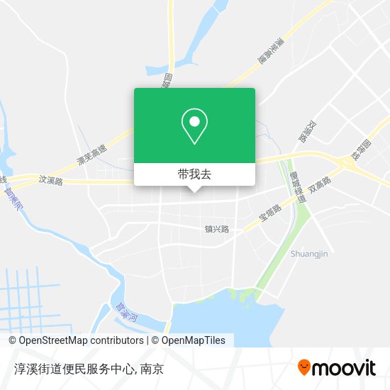 淳溪街道便民服务中心地图