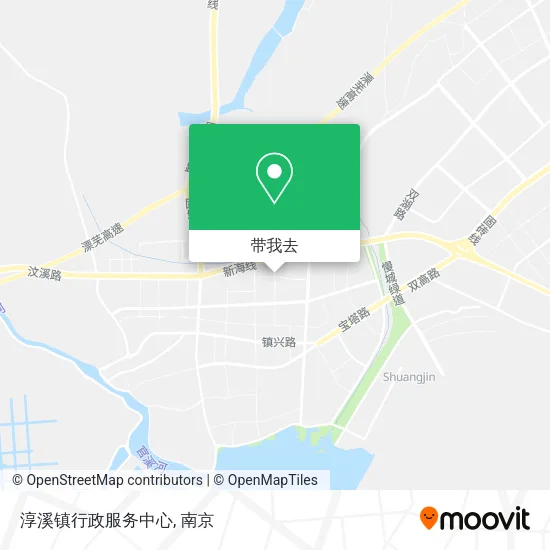 淳溪镇行政服务中心地图