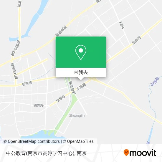 中公教育(南京市高淳学习中心)地图