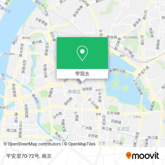 平安里70-72号地图