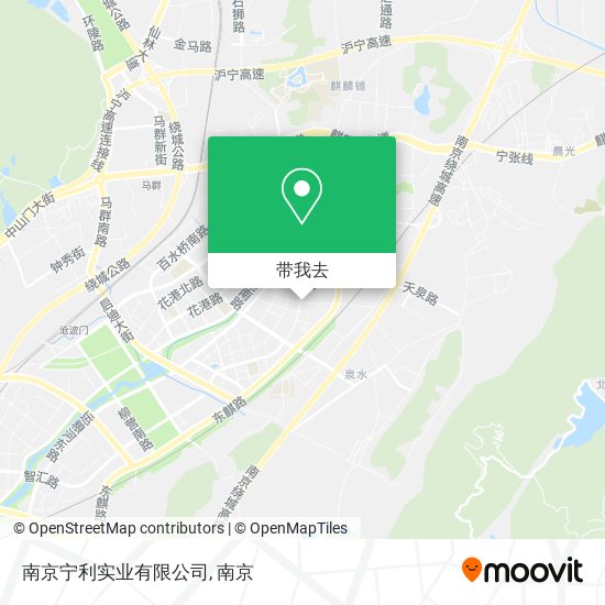 南京宁利实业有限公司地图