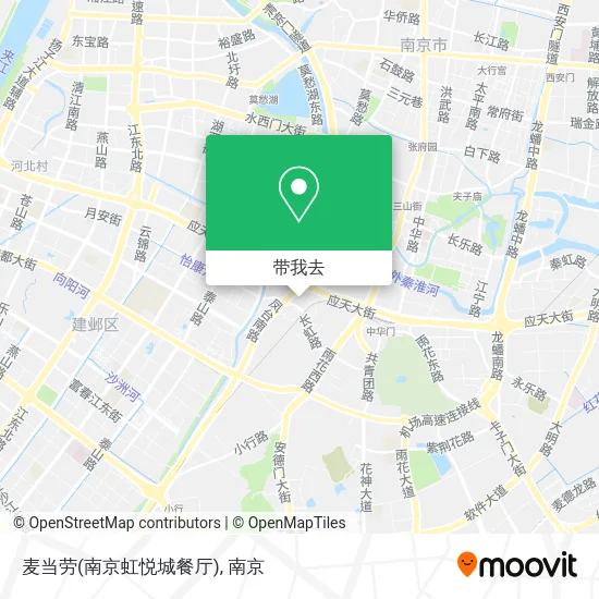 麦当劳(南京虹悦城餐厅)地图