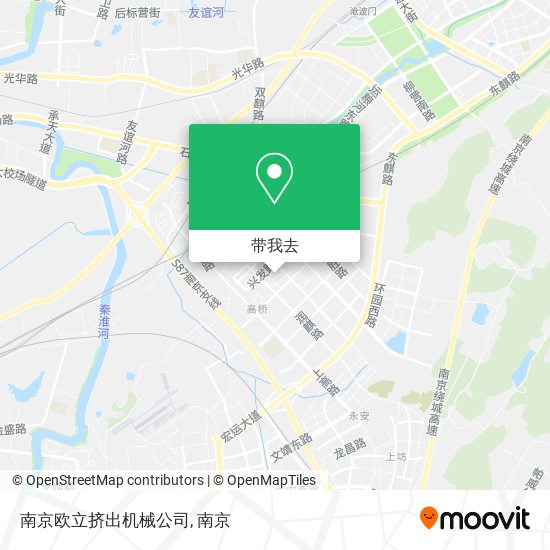 南京欧立挤出机械公司地图