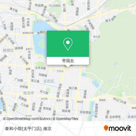 泰和小馆(太平门店)地图