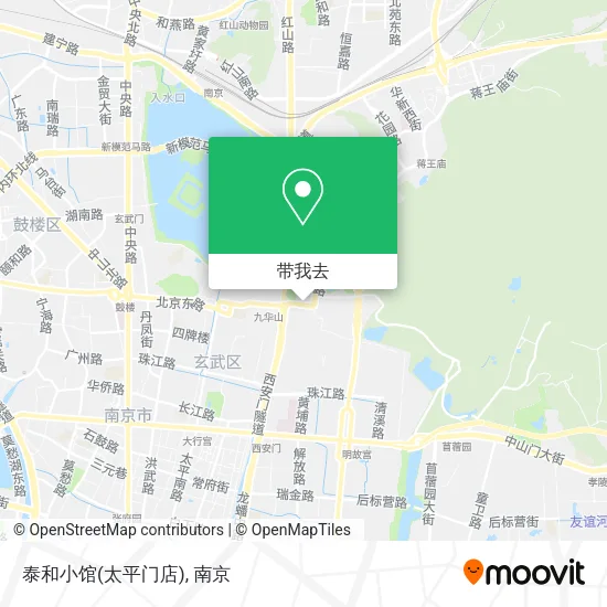 泰和小馆(太平门店)地图