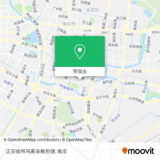 正宗徐州马家杂粮煎饼地图